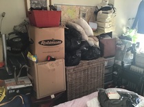 Hoarding husband