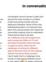 JKR in Good Housekeeping