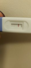 Faint line?