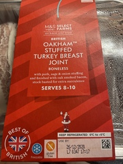 M&S Xmas turkey help!