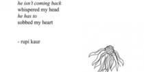 To not understand the hype around Rupi Kaur poems? (examples attached)