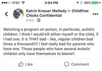 To wonder why the f* people still think vaccines cause autism?