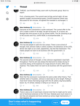 Westminstenders: Off he pops to Brussels