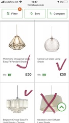 What lampshade to fit this light?