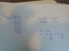 To ask if you do long multiplication/division regularly?