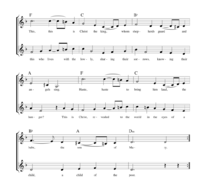 Carol singing help