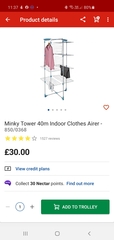 Decent clothes airers