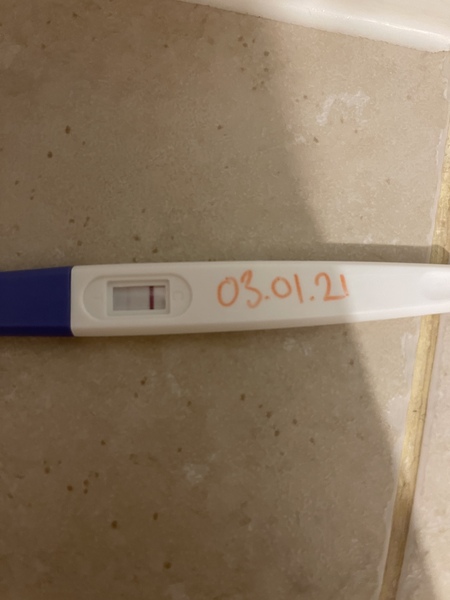 9Days DPO  - Faint positive or line eyes