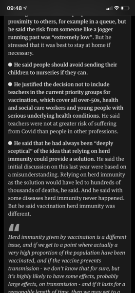 To think closing nurseries would be disastrous?