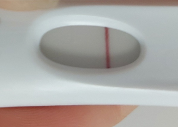 Magnifying glasses needed for line eyes 8dpo