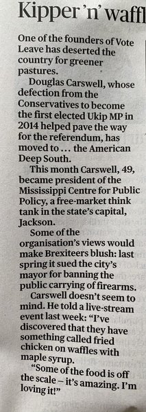 Westministenders: Biden Time Til The Penny Drops