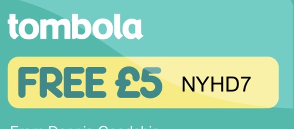 Tombola Bingo free £5 code