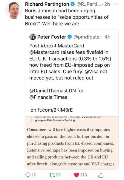 Westminstenders: Move Your Business To The EU