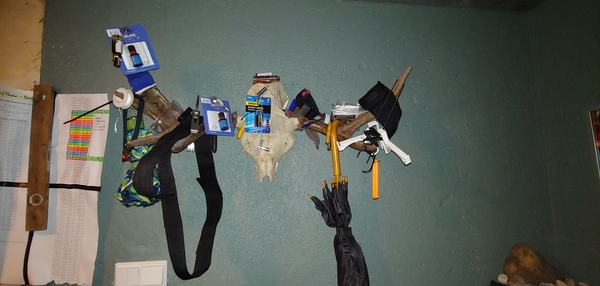 What's something normal in your home but probably weird in others homes?