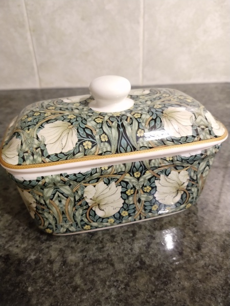 A stylish butter dish