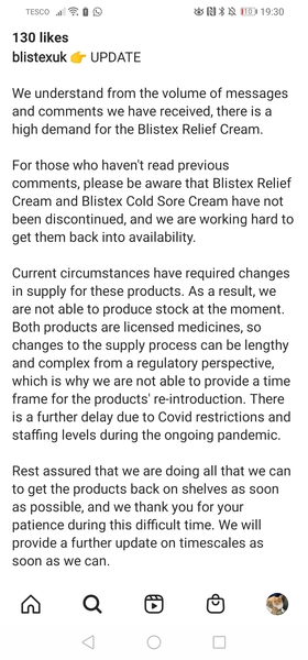 What's it called now? Was Blisteze