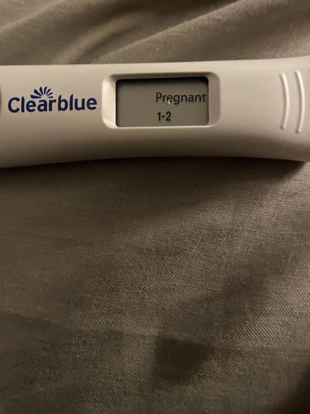 Pregnancy / negative clear blue but positive hospital dip tests