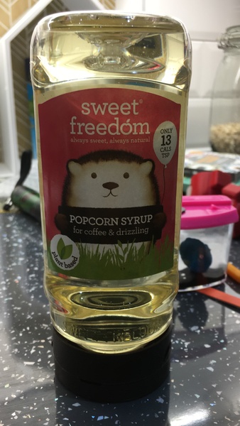 Sweet Freedom syrups. Is it just me?