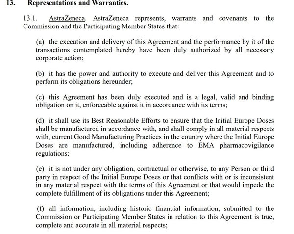 AZ - EU contract published
