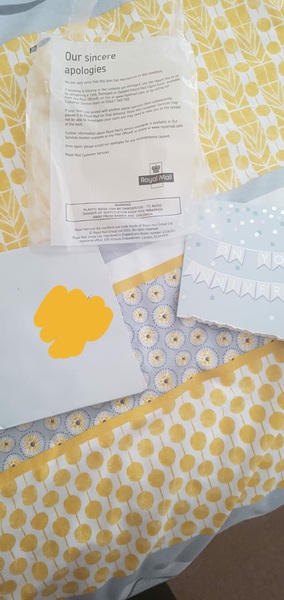 To ask for help re Ebay buyer saying item wasn’t in envelope