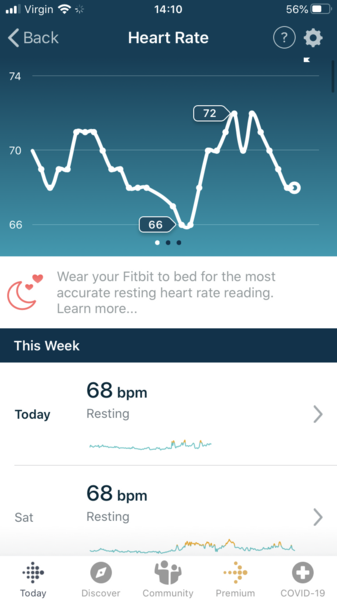 Tracking your cycle and possible BFP using RHR - part 5
