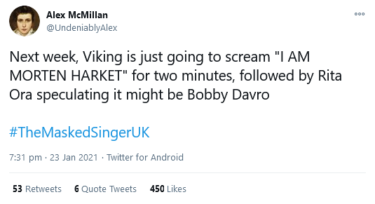Maked singer thread 3