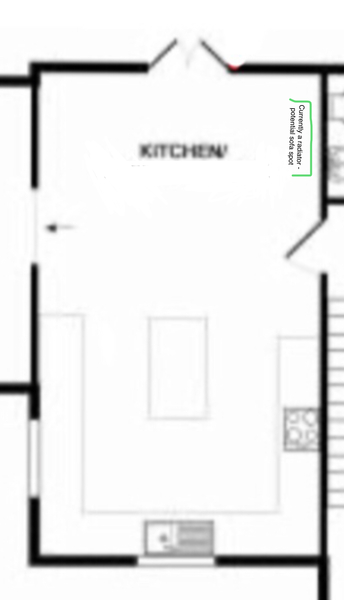 AIBU to want a sofa in the kitchen!?