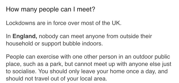 SCs and their DM constantly breaking covid rules