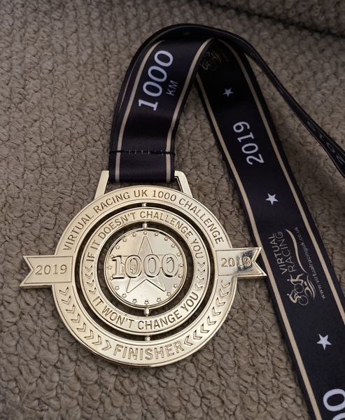 Run / Walk / Swim / Cycle 1000km / miles in 2021 here we go again!