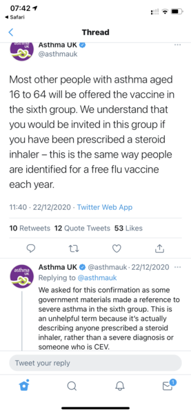 1.5 million people vaccinated already - brilliant!