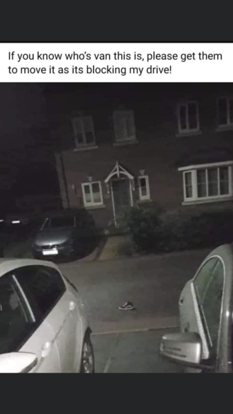 A parking one - for a change! *pic included*