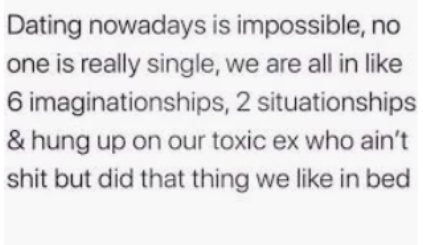 Dating Thread 198 - FOMO is a real thing