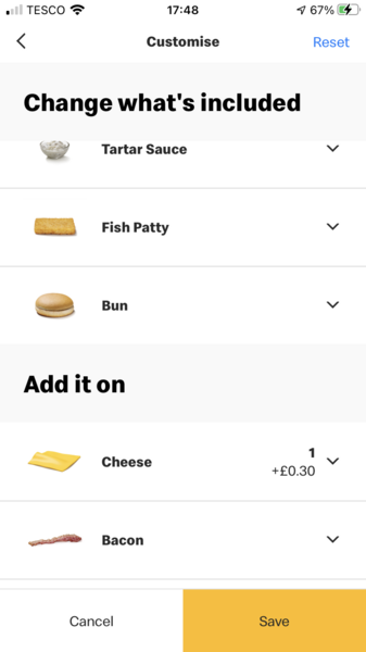 McDonald’s Fillet O Fish (Light Hearted)