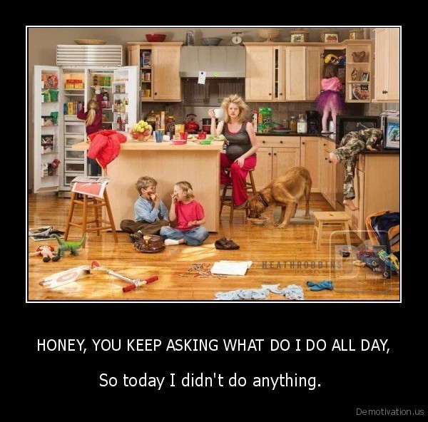 I didn't clean up the toys!!!