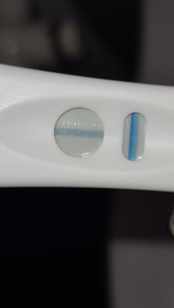 Possible faint positive?