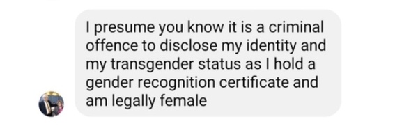 Another woman targeted