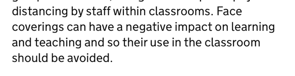 So Gav says schools could stay shut beyond half term.....
