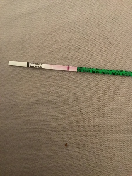 does this look positive to anyone.