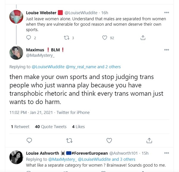 Biden has completely obliterated woman’s sex based protections as he said he would do.
