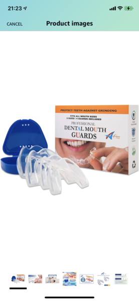 Mouth guard to prevent tooth grinding - any dentists about?