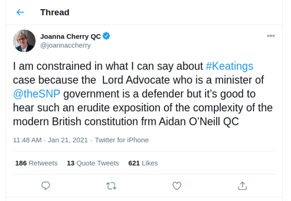 Westministenders: Biden Time Til The Penny Drops