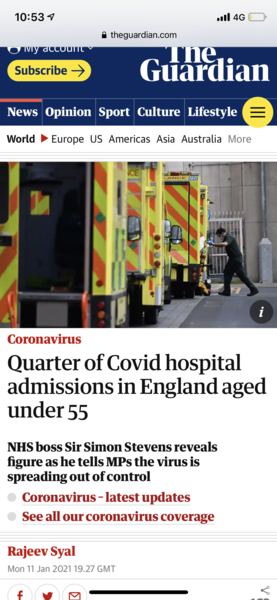 To those saying just shield the elderly...