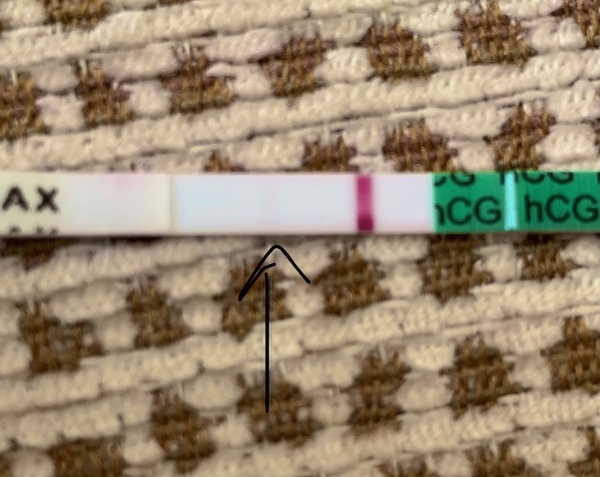 HCG test - help please!