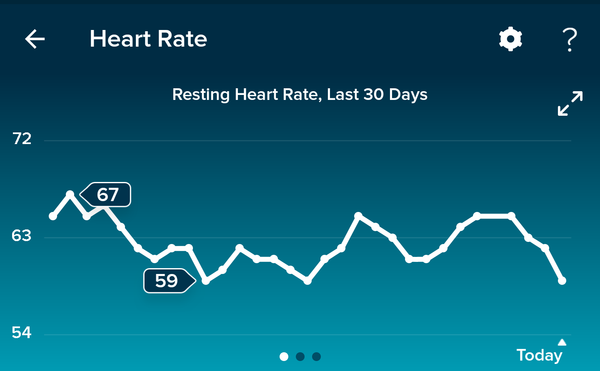 Tracking your cycle and possible BFP using RHR - part 5