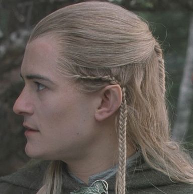 DS needs to tie back hair