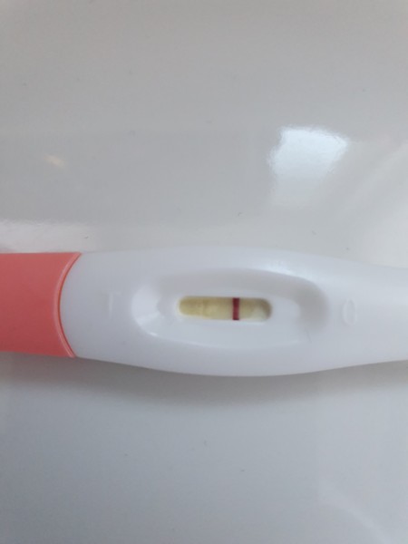 Evap line or faint positive?