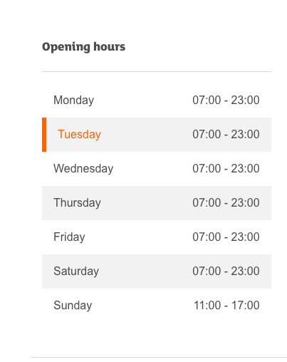 To let the kids play out at 8am on a Sunday?