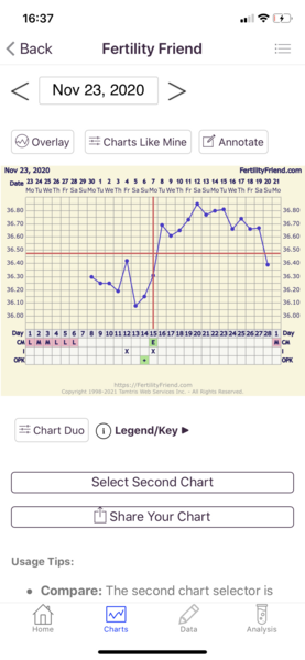 Chart help - low progesterone?
