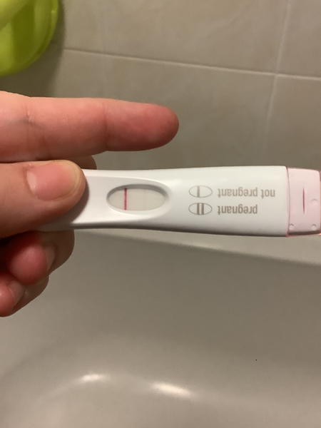 Positive FRER but negative clear blue