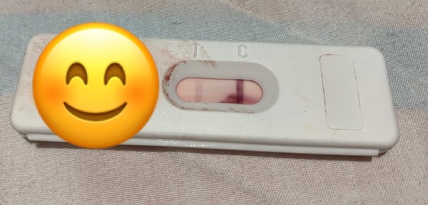 Am I pregnant? TW BLOOD